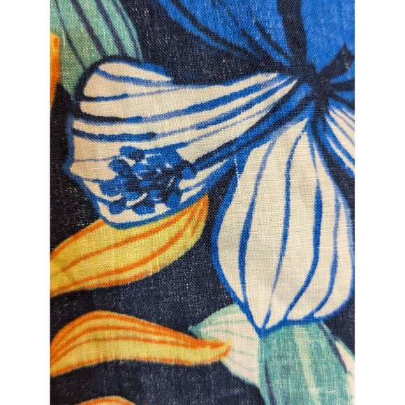 Tommy Bahama Womens Floral Print Skirt Size 12 Multicolor Linen Cotton Blend - Picture 2 of 7